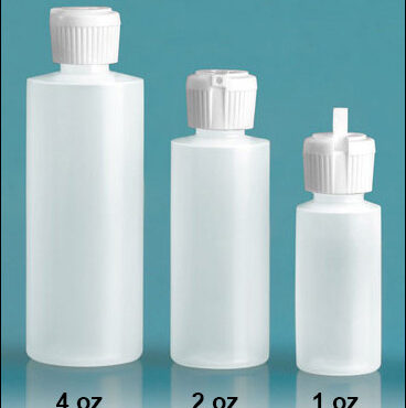 1 - 4 OZ PET PLASTIC WITH OR W/OUT FLIP TOP