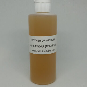 Pure castile soap made with organic oils