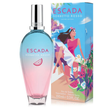 ESCADA SORBETTO ROSSO WOMEN PERFUME BODY OIL TYPE