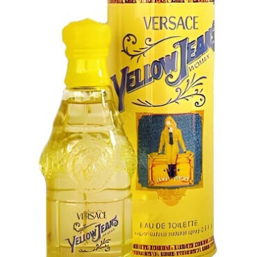 Yellow Jeans by Versace